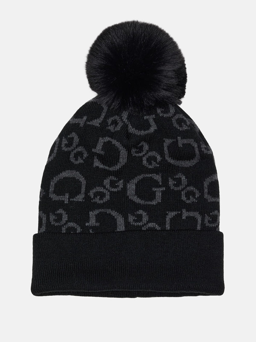 Guess G Logo Beanie - Black image 0