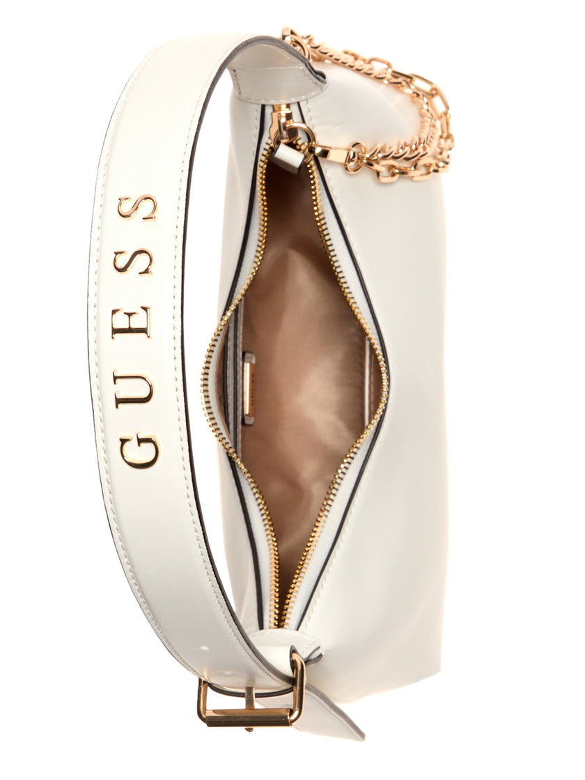 Guess Demelza Shoulder Bag - White image 3