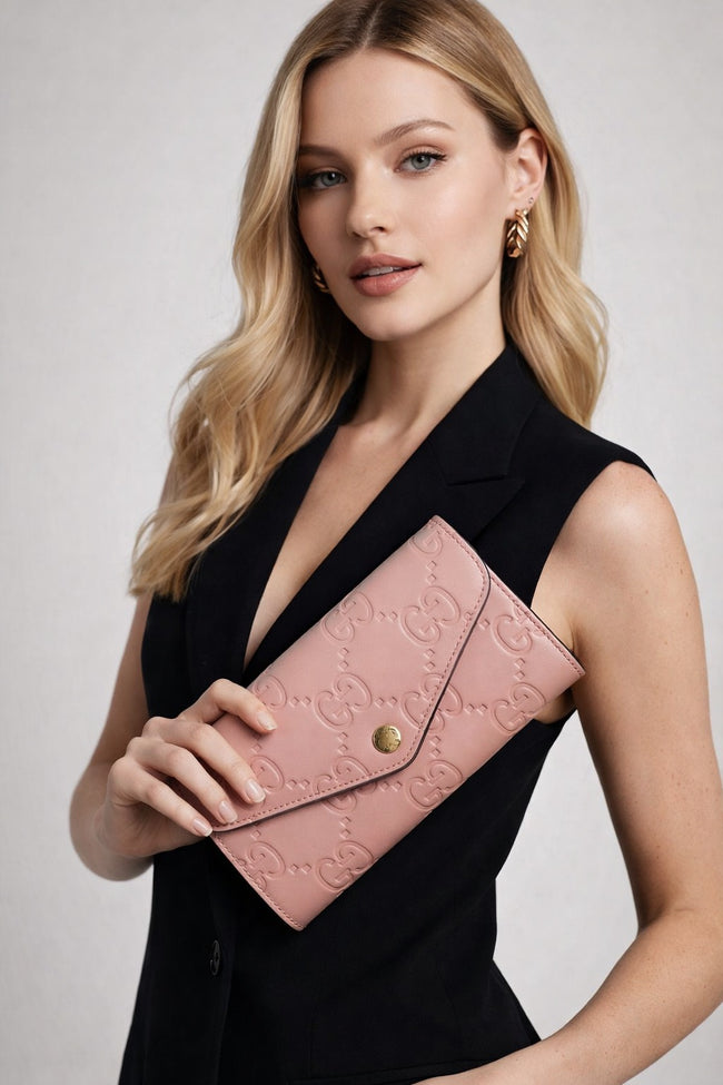 GUCCI GG Continental Wallet - Pink (@Delhi Studio) image 0