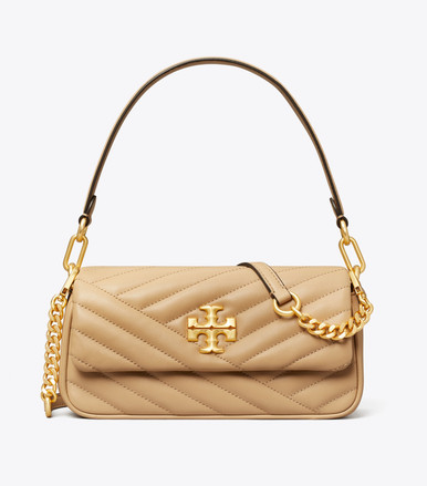 TORY BURCH Small Kira Chevron Flap Shoulder Bag - Desert Dune image 3
