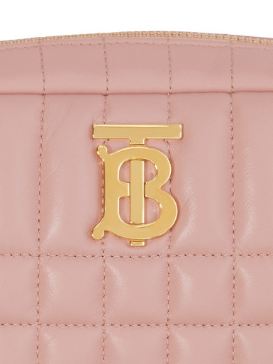 BURBERRY Mini Lola Quilted Leather Camera Bag - Dusky Pink image 3