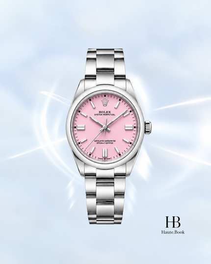 [Store Display] Rolex Oyster Perpetual Candy Pink Dial Stainless Steel 36 mm
