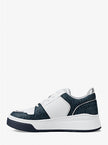 MICHAEL KORS Lexi Mixed-Media Sneaker - Admiral image 1