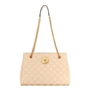 VERSACE Quilted Leather Satchel image 1