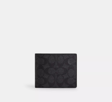 COACH 3 In 1 Wallet In Signature Canvas image 1