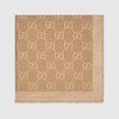 GUCCI Gg Wool And Silk Jacquard Shawl image 1
