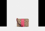 Corner Zip Wristlet In Signature Canvas image 26