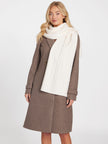 Guess Cable-Knit Scarf - Off-White image 1