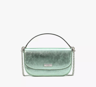 KATE SPADE  Krista Metallic Chain Flap Crossbody image 4