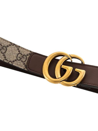 GUCCI GG Supreme Leather Belt image 0