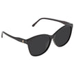 Jimmy Choo Grey Cat Eye Ladies Sunglasses (Arriving In Delhi) image 2