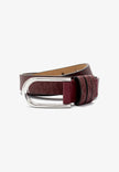 MICHAEL KORS Oxford Belt Dark Red image 2