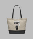 KARL LAGERFELD Cannes East West Tote - Natural image 0