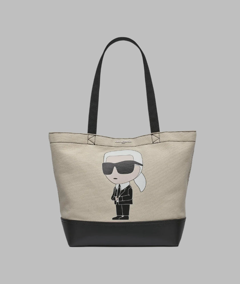 KARL LAGERFELD Cannes East West Tote - Natural image 0
