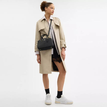 COACH Savannah Small Carryall Bag - Gold/Black image 1