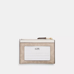 COACH Mini Skinny Id Case In Signature Canvas image 0