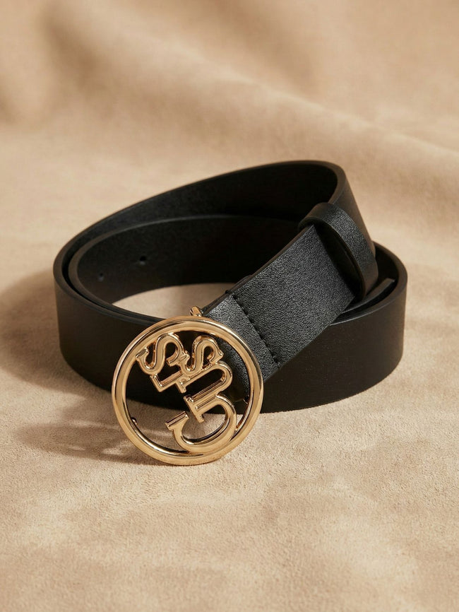 GUESS Mosaic Logo Belt - Black (@Delhi Studio) image 0