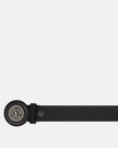 VERSACE JEANS V-emblem Round Buckle Belt image 0