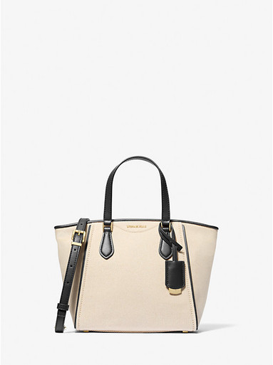 MICHAEL KORS Taryn Small Canvas Convertible Crossbody Bag image 2
