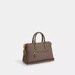 COACH Georgia Satchel Bag - Gold/Dark Stone image 4
