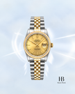 [Store Display] ROLEX Datejust Champagne Jubilee Stainless Steel 36MM