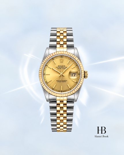 [Store Display] ROLEX Datejust Champagne Jubilee Stainless Steel 36MM
