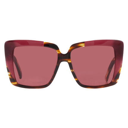 SALVATORE FERRAGAMO Red Square Ladies Sunglasses image 0