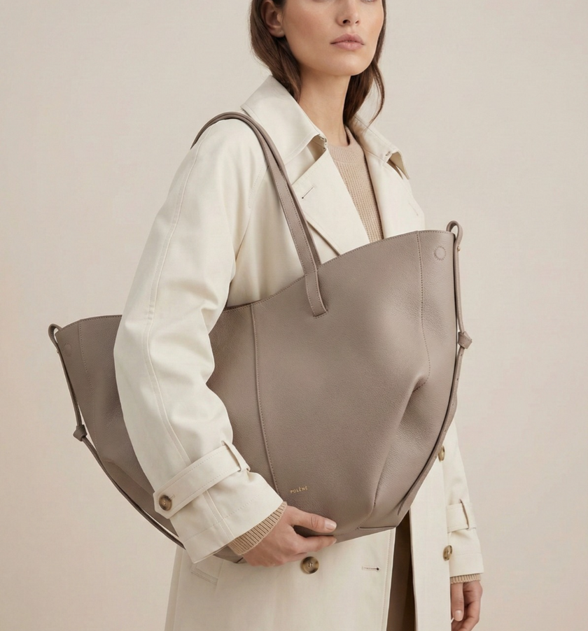 [AT DELHI] POLENE Cyme Grainy Taupe Edition image 0