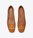 TORY BURCH Eleanor Ballet - Brown image 0