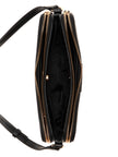 Guess Kyrie Logo Top-Zip Crossbody - Black image 2