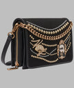KARL LAGERFELDLourdes Suede Flap Crossbody image 2