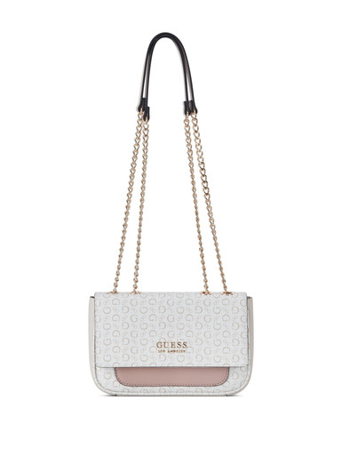 GUESS Gelber Mini Foldover Crossbody image 6