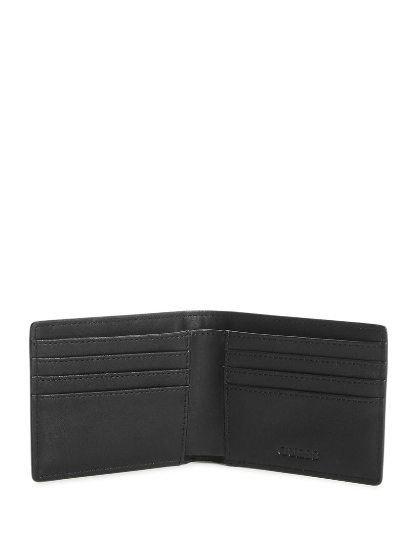 Guess Debossed Wallet & Airpod Case Gift Set - Black image 3