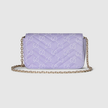 GUCCI GG Marmont Mini Shoulder Bag - Lilac image 3