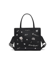 KARL LAGERFELD Maybelle Satchel With Pins - Black image 3