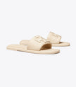 TORY BURCH Double T Sport Slide - dulce de leche / gold (Arriving In Delhi) image 0