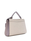 Guess Rhiannon Logo Top Handle Bag - Neutral image 1