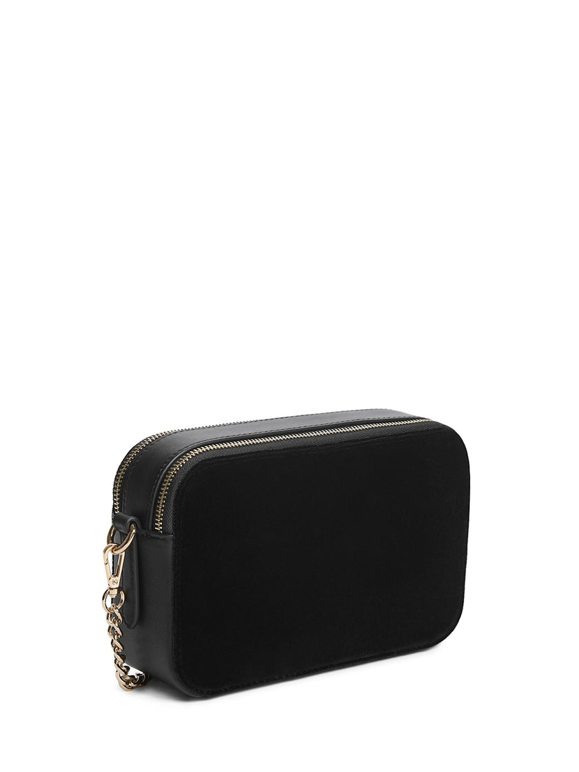 Guess Holly Velvet Crossbody - Black image 2