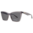 SALVATORE FERRAGAMO Grey Butterfly Ladies Sunglasses (Arriving In Delhi) image 2