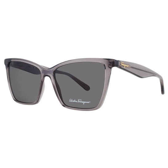 SALVATORE FERRAGAMO Grey Butterfly Ladies Sunglasses (Arriving In Delhi) image 2