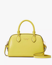KATE SPADE  Madison Saffiano Leather Duffle Crossbody - Lime Slice image