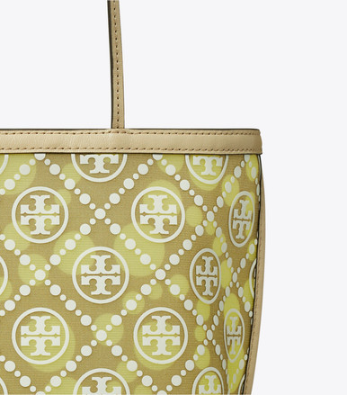 TORY BURCH T Monogram Mesh Dot Tote image 2