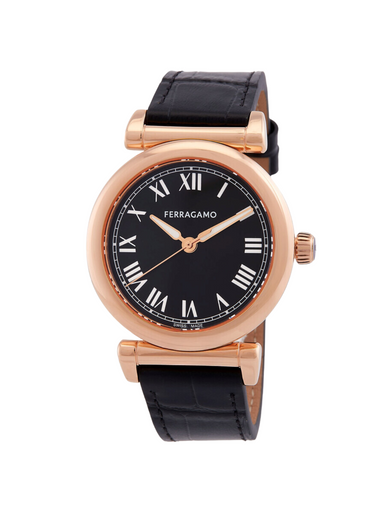 FERRAGAMO  Allure Quartz Black Dial Ladies Watch (Arriving In Delhi) image 2