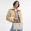 COACH Mollie Tote Bag 25 In Signature Canvas image 1