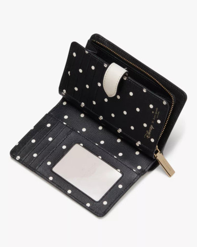 KATE SPADE  Disney X Kate Spade New York Minnie Medium Compact Bifold Wallet image 2