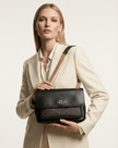 COACH Elodie Crossbody Bag In Signature Canvas - Gold/Walnut/Black image 1