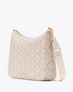 KATE SPADE Spade Flower Large Crossbody With Pouch - Dark Beige Multi image 2