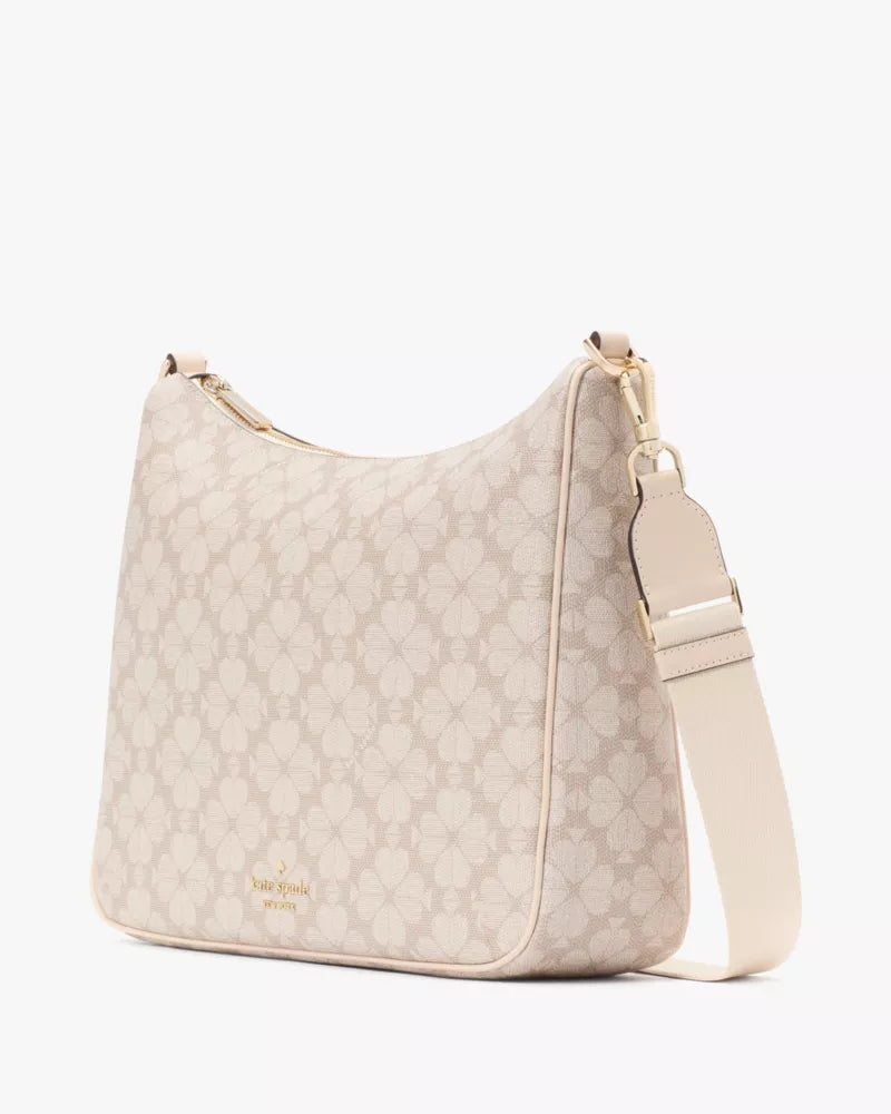 KATE SPADE Spade Flower Large Crossbody With Pouch - Dark Beige Multi image 2