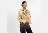 COACH Rowan Satchel Bag In Maxi Signature Canvas (Arriving In Delhi) image 4
