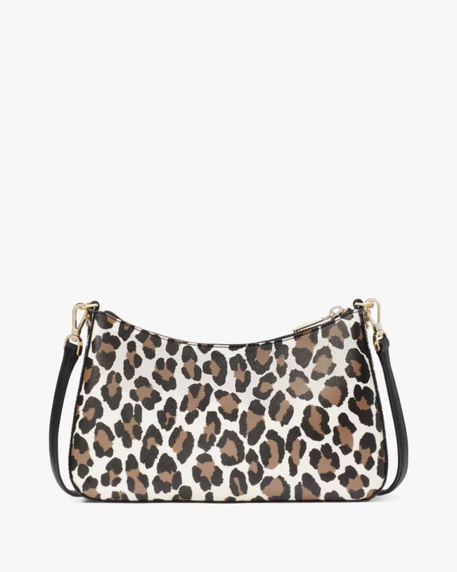 KATE SPADE Margot Spotted Leopard Medium Convertible Crossbody (@Delhi Studio) image 1